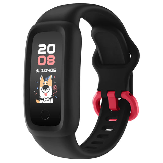 BIGGERFIVE Vigor 2 Fitness Tracker Watch for Kids Girls Boys Ages 5-12, Activity Tracker, Pedometer, Heart Rate Sleep Monitor, IP68 Waterproof Calorie Step Counter Watch