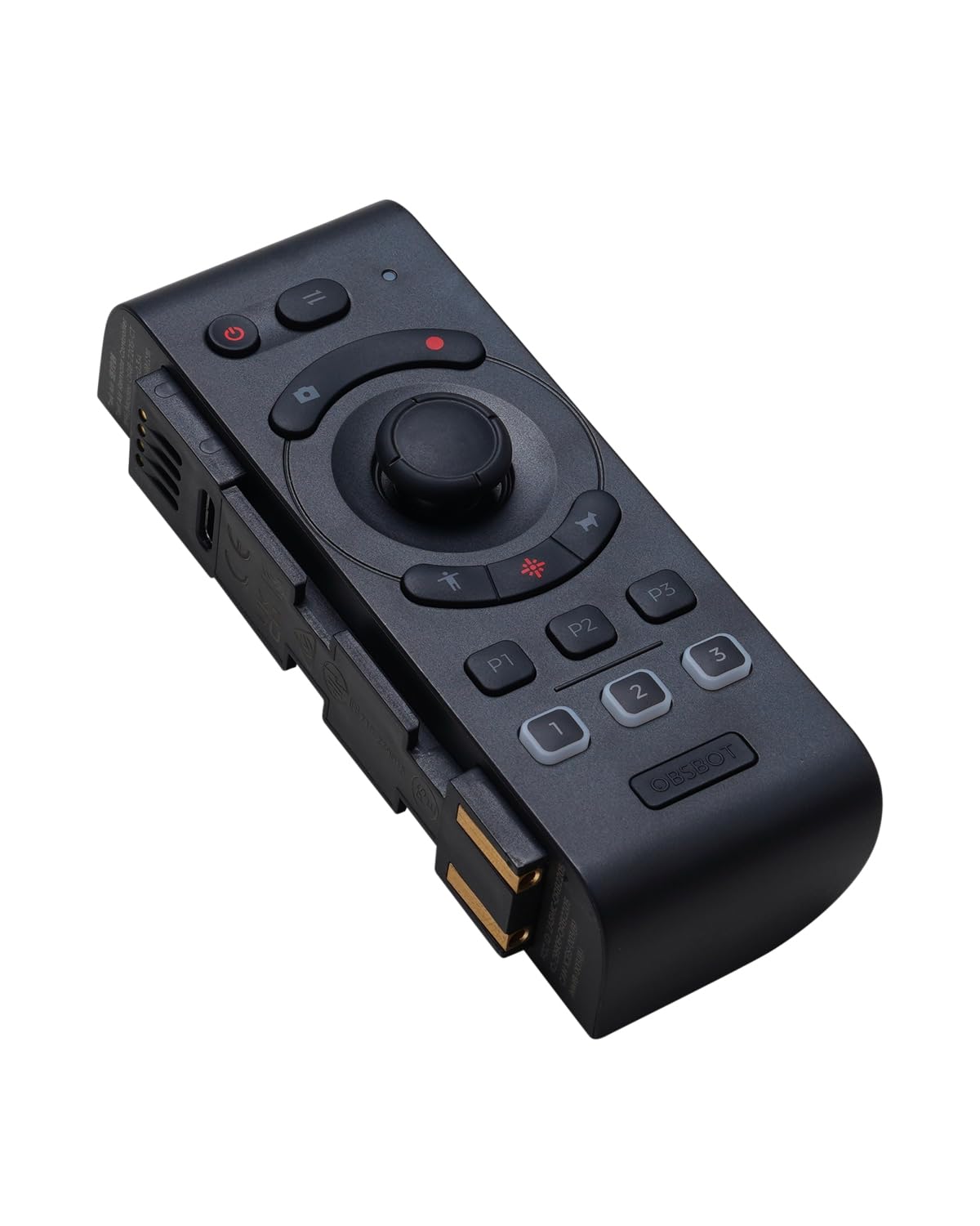 OBSBOT Tail Series Smart Remote Controller, PTZ Control via Gimbal Button or Wrist Movements, Bluetooth Wirelessly Connect up to 3 OBSBOT Tail 2/Air and Control Over Tail Air/Tail 2 Various Features.