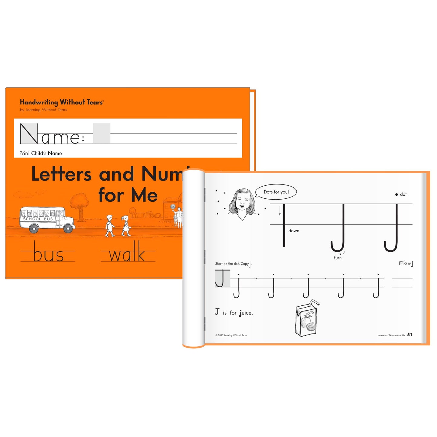 Handwriting Without Tears, Kindergarten Printing Bundle, Age 5+, K+, Student Workbook, Writing Journal & Teacher's Guide, School & Home, Language Arts, Tutoring, Tiny Pencils, Desk Strip