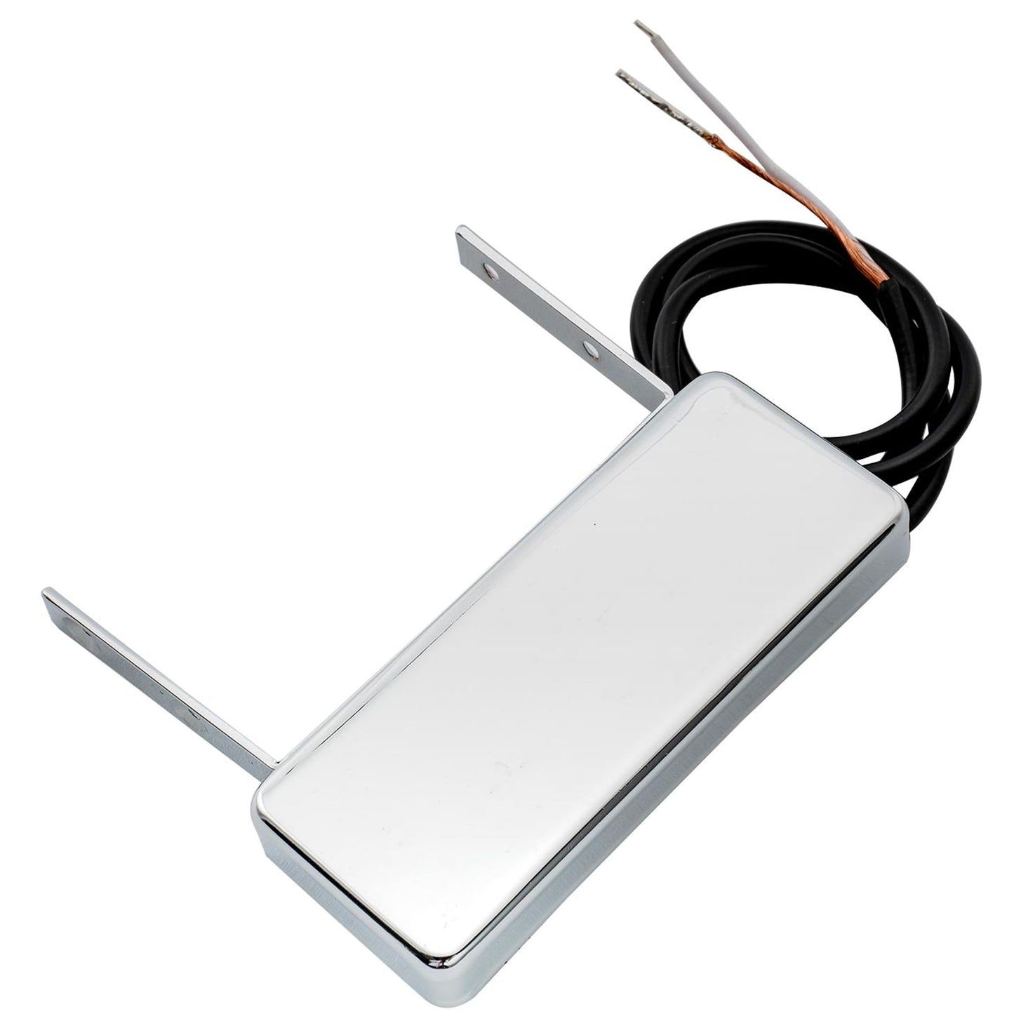 Artec MHFA93 Alnico 5 Neck Mounting Style Mini Humbucker Neck Pickup 7.2K for Johnny Smith Style Jazz Guitar, Chrome