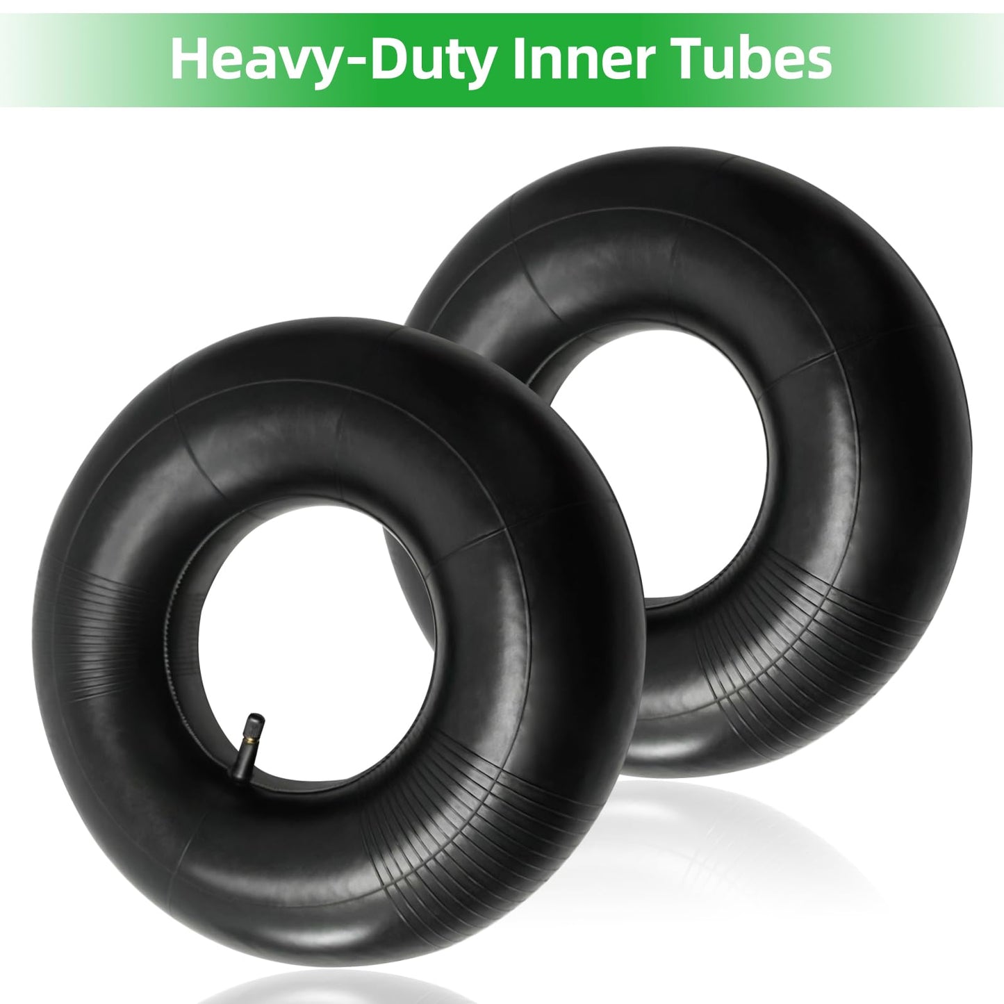 Artilife 2 Pack Tire Tube,Inner Tube Lawn Tractor Tire for Lawn Mower, ATVs, Go-Karts and More (20x8.00/10.00-8)