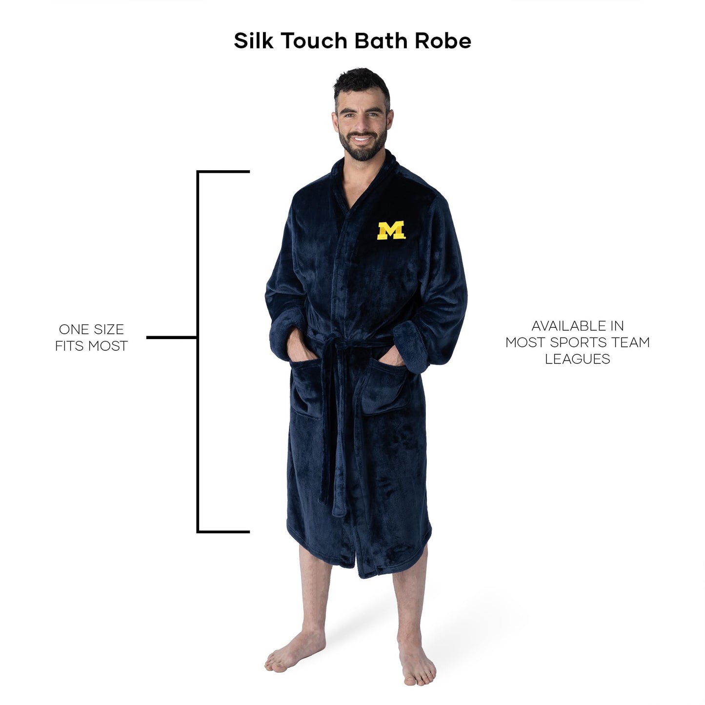 Northwest 1COL349000021RET Michigan Large/X-Large Bathrobe