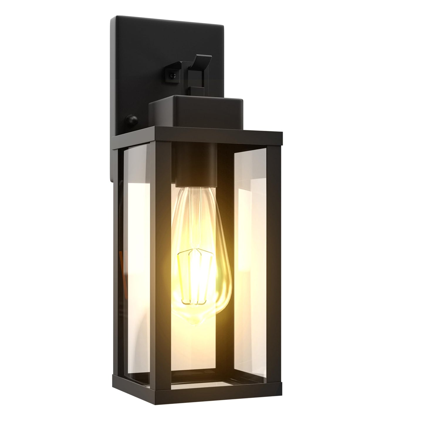 Kainozoic Outdoor Wall Light Fixtures Anti-Rust Porch Lights Outdoor Waterproof Exterior Lighting Fixtures Wall Lantern for Patio Front Door Garage