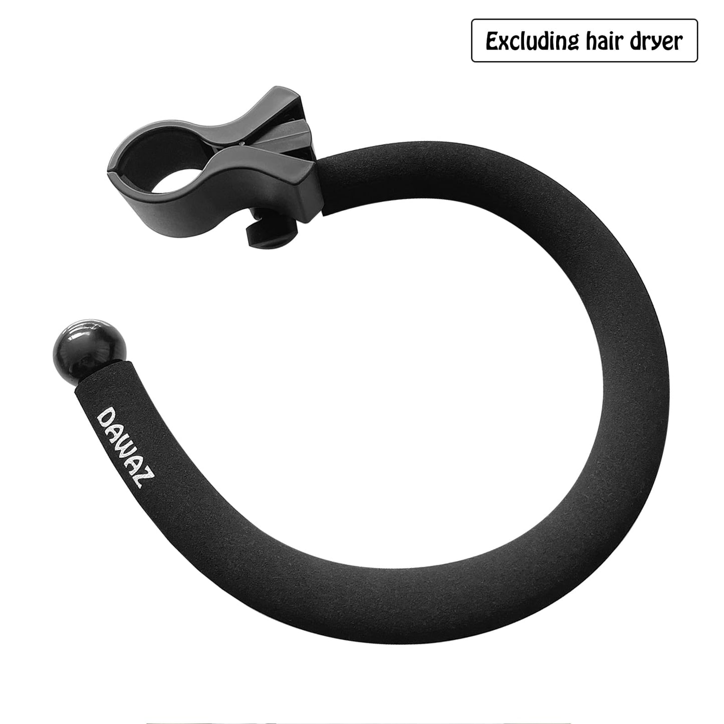 DAWAZ pet Grooming Dog Hair Dryer Water Blowing Machine Neck Hanging Bracket Universal Adjustment Free Your Hands (D3), BLACK