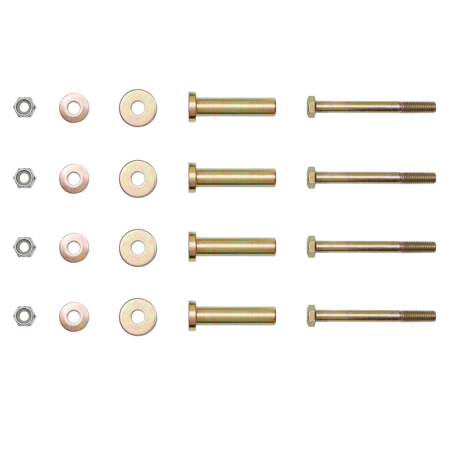 HQPASFY Mower Anti Scalp Deck Wheel Kit Set of 4 Replacement for Bad Boy 022-5234-98 Exmark 103-4051 103-7263 & Many Bore 5/8" Wheel Size