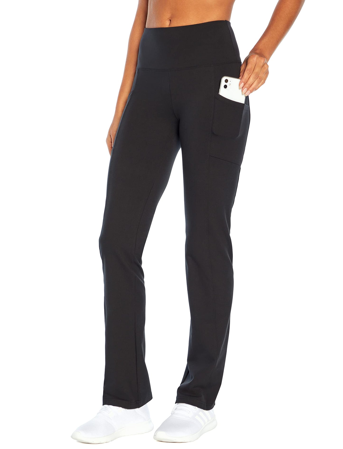 Marika Women's Eclipse Tummy Control Bootleg Pant, Black, Large