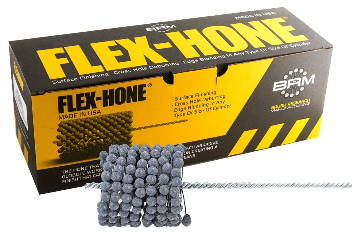Brush Research Flex-Hone Cylinder Hone, GB Series, Silicon Carbide Abrasive, 3-1/2" (89 mm) Diameter, 240 Grit Size