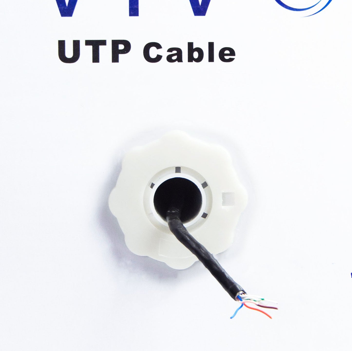 VIVO Black 152m Bulk Cat6, CCA Ethernet Cable, 23 AWG, UTP Pull Box, Cat-6 Wire, Waterproof, Outdoor, Direct Burial CABLE-V012