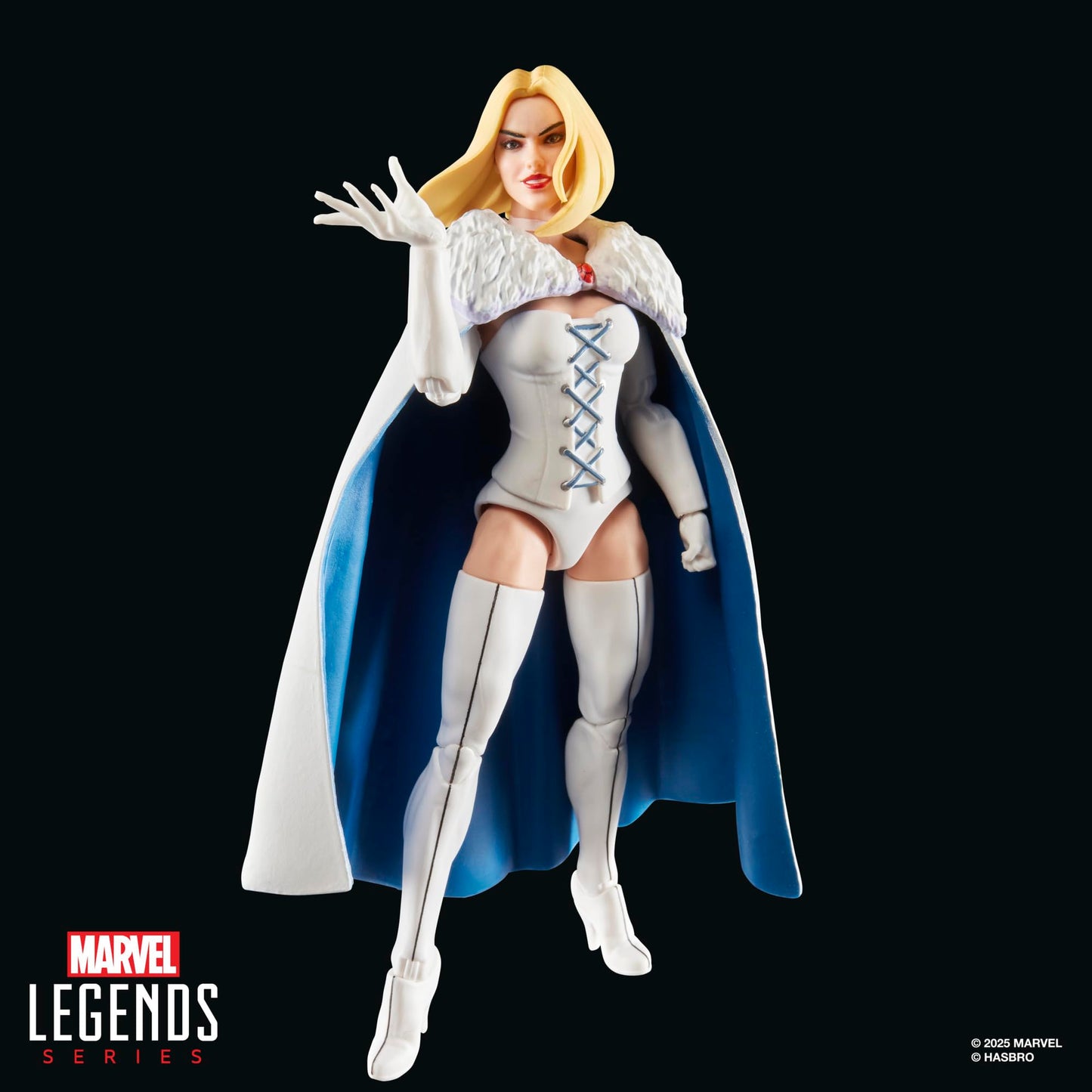 Marvel Legends Series Emma Frost, X-Men '97 Collectible 6-Inch Action Figure Toy