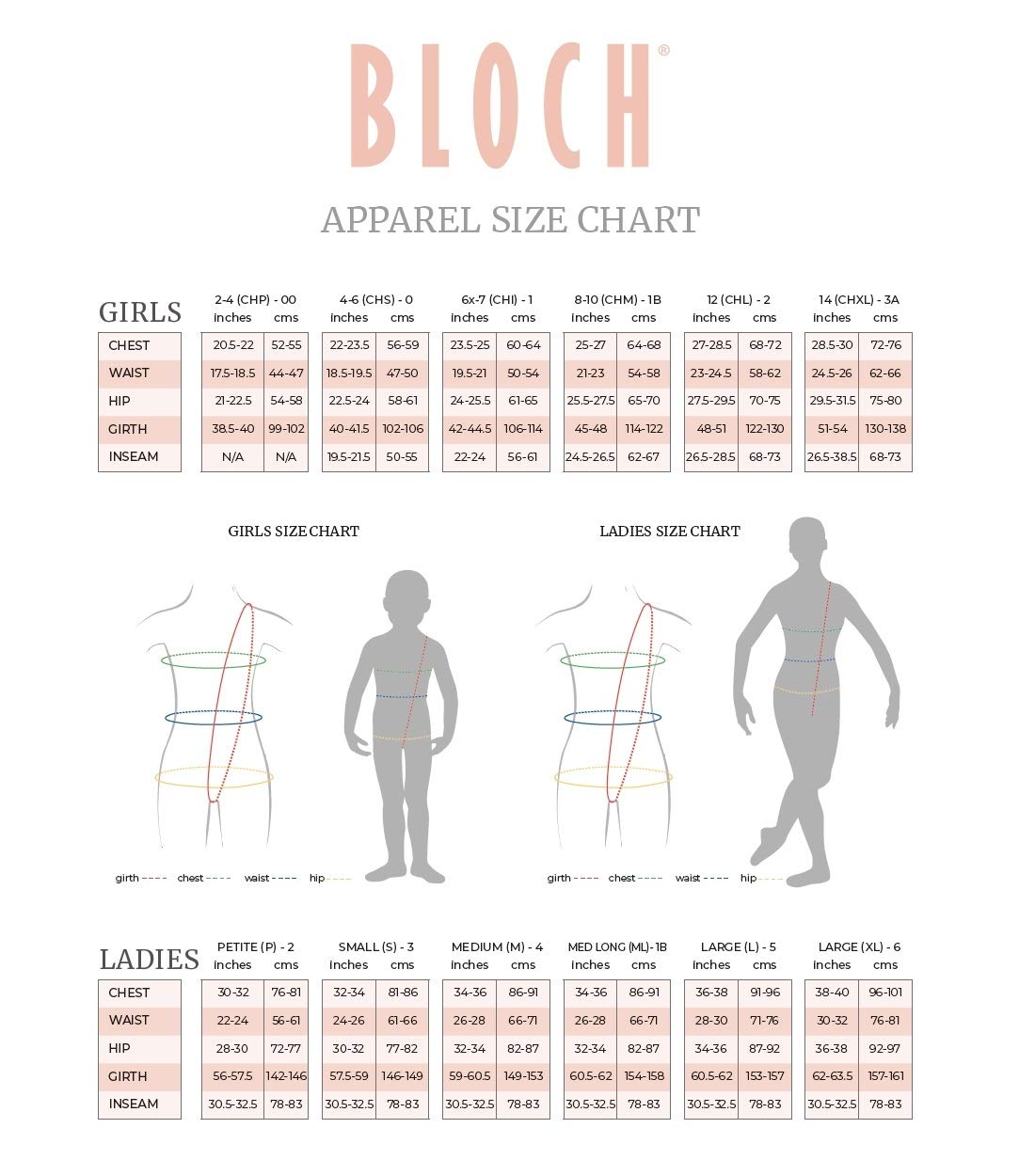 Bloch Dance Women's Ballon 3/4 Sleeve Pinch Front/Back Leotard, Black, Large