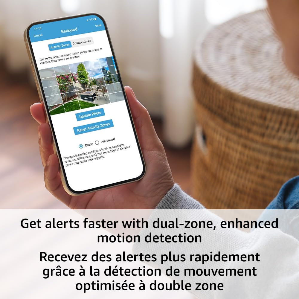 Blink Outdoor 4, Wireless smart security camera, two-year battery, 1080p HD day and infrared night live view, two-way talk – 1 camera system