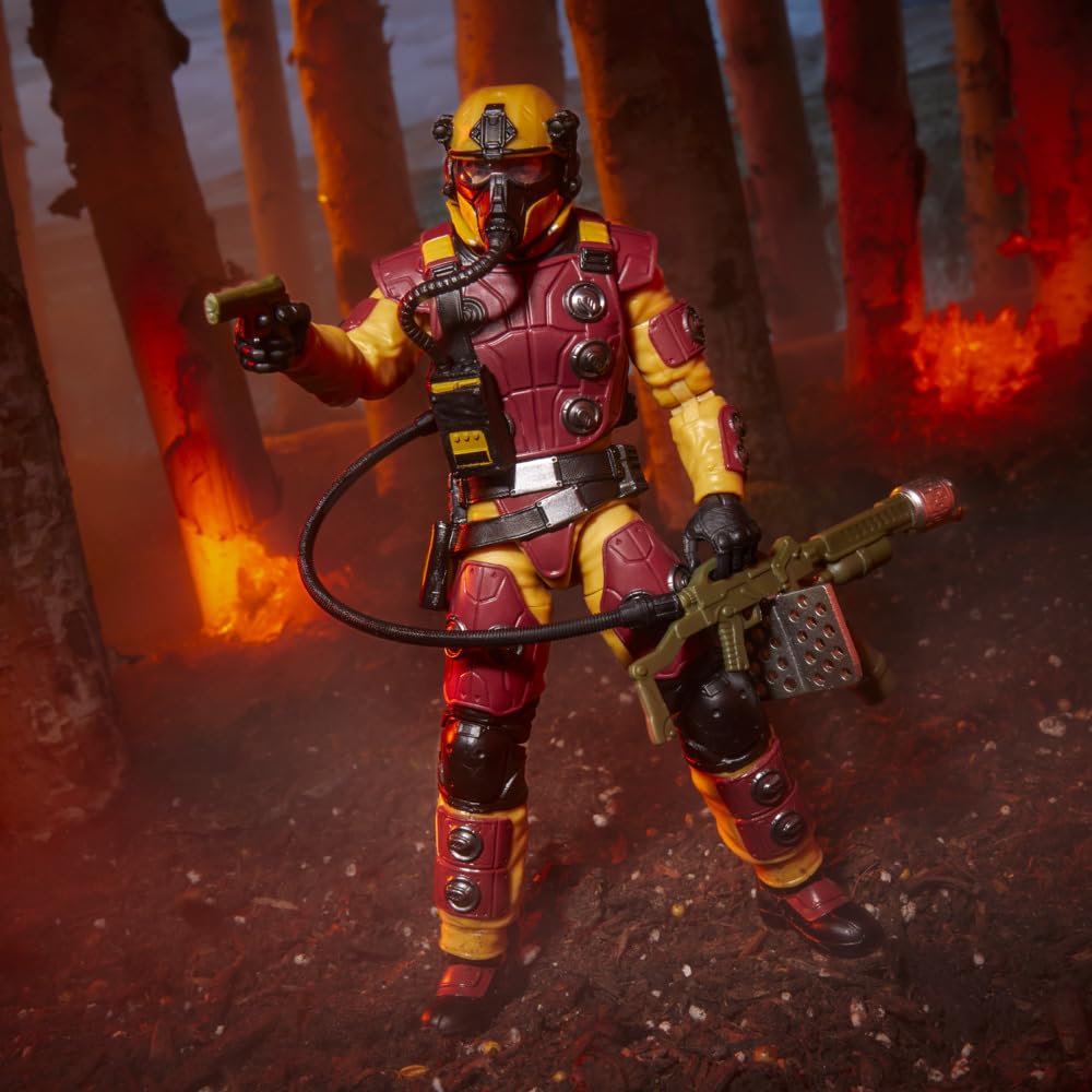 G.I. Joe Classified Series #154, Blowtorch, Collectible 6 Inch Action Figure with 10 Accessories