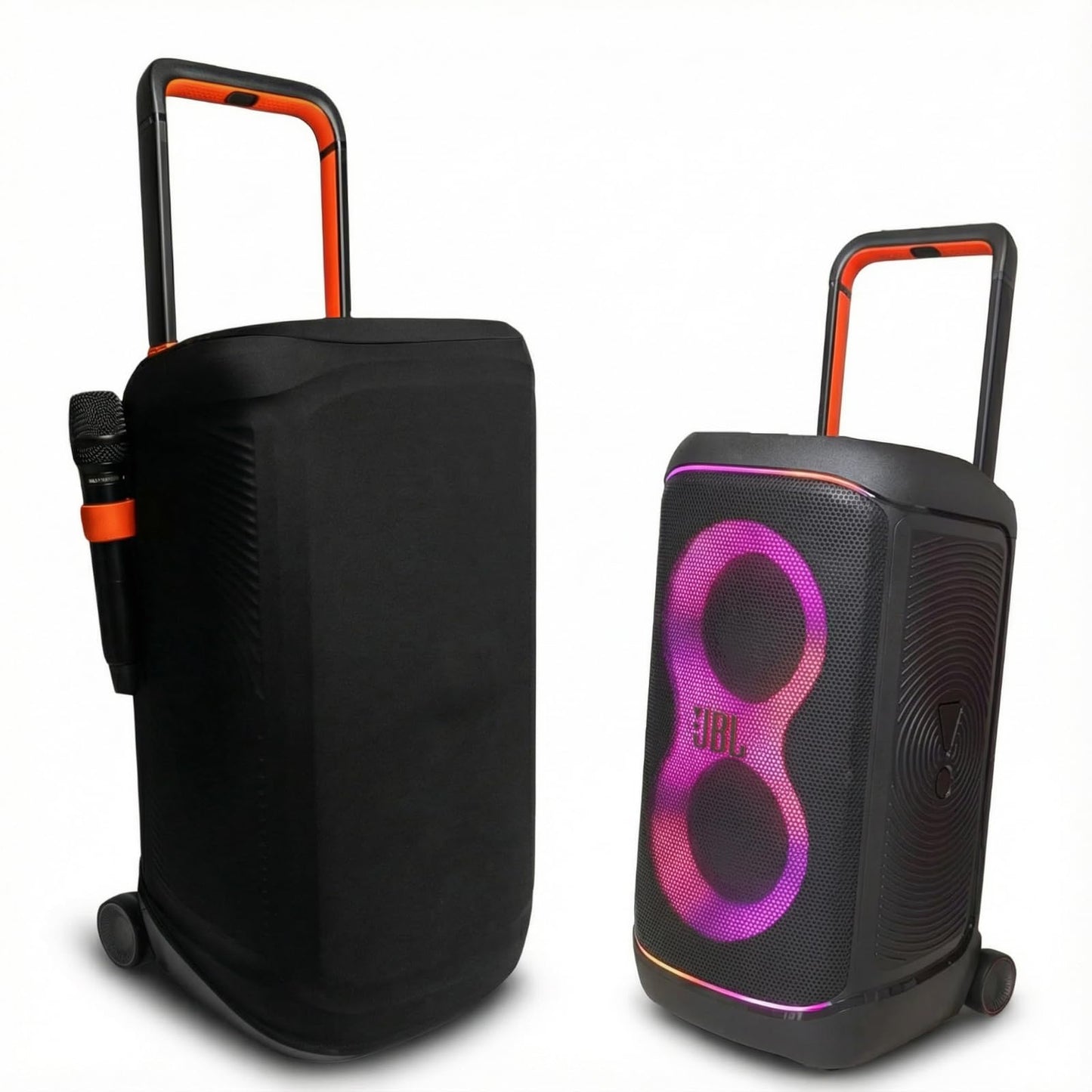 Dust Cover Protective Case for JBL PartyBox 520 Portable Party Speaker, Stretch Dust Case Speaker Cover Soft Protective Sleeve with Elastic Band for JBL PartyBox 520 Speaker（Cover Only））