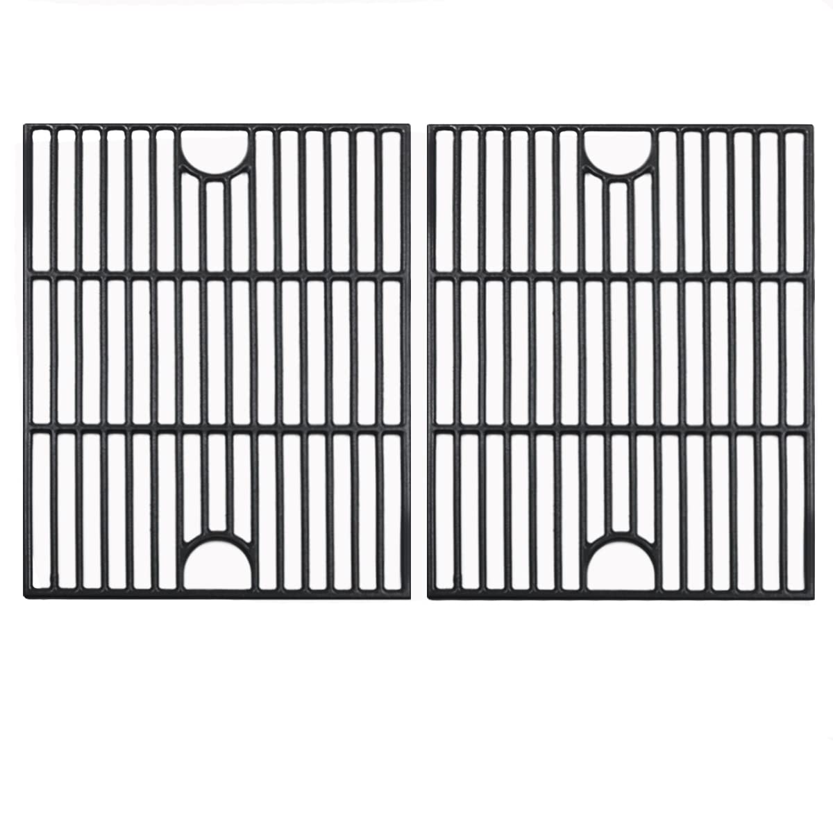 17 Inch Grill Grate for Nexgrill 4 Burner 720-0830H 720-0670A 720-0783E 720-0958A 5 Burner 720-0888N, Cast Iron Cooking Grids for Kenmore 415.16106210 Expert Grill 720-0789H 720-0789C Replacement Part