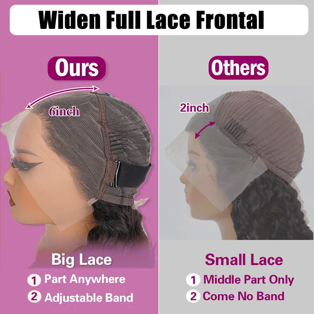 13x6 Body Wave Lace Front Wigs Human Hair 180% Density 24 Inch Bleached Knots Lace Frontal Wigs for Black Women Long Wig Natural Black (24 inch)