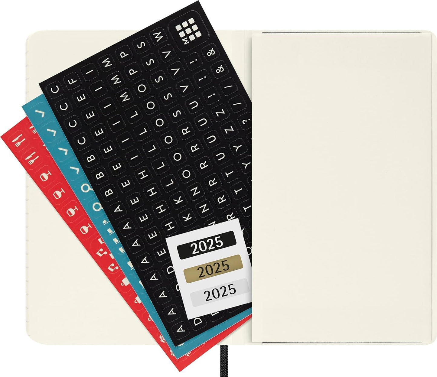 Moleskine Classic 12 Month 2025 Daily Planner, Soft Cover, Pocket (3.5" x 5.5"), Black, 400 pages