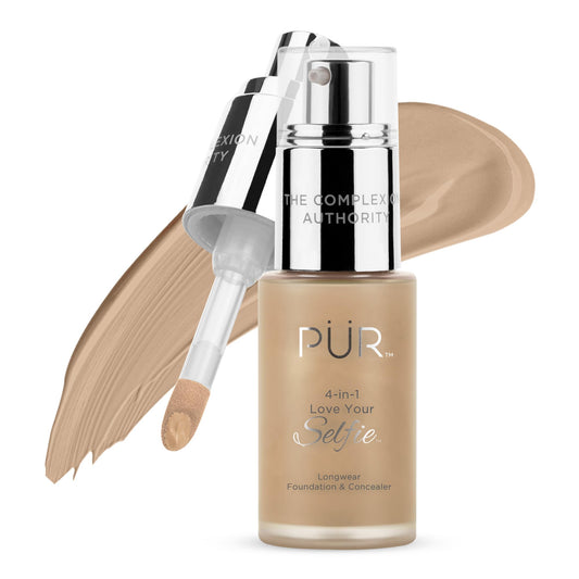 PÜR 4-in-1 Love Your Selfie Longwear Foundation & Concealer, TG3