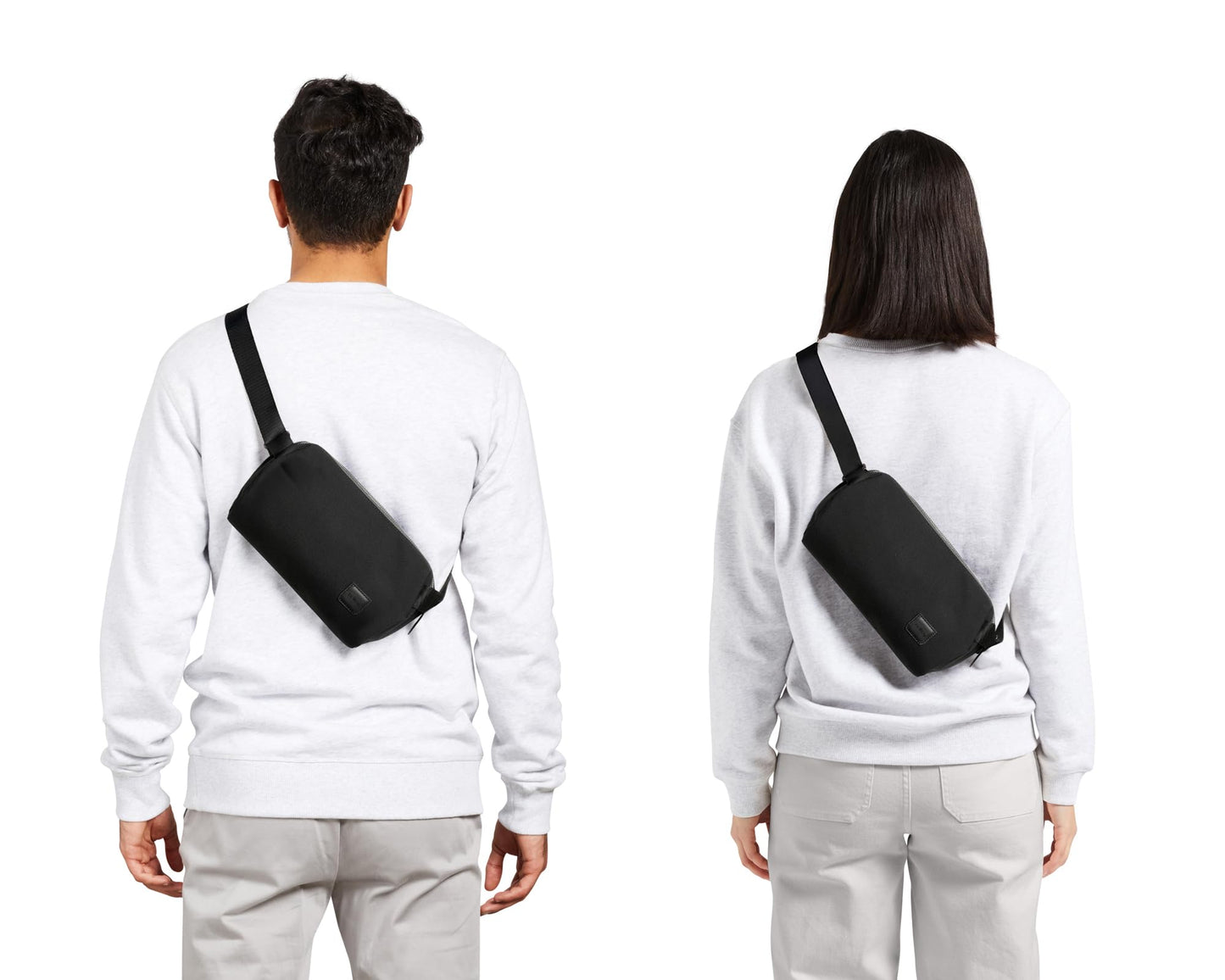 Bellroy Classic Sling (everyday 3 liter minimalist crossbody bag with internal organization, adjustable crossbody strap, and auto-compression system) - Tahini