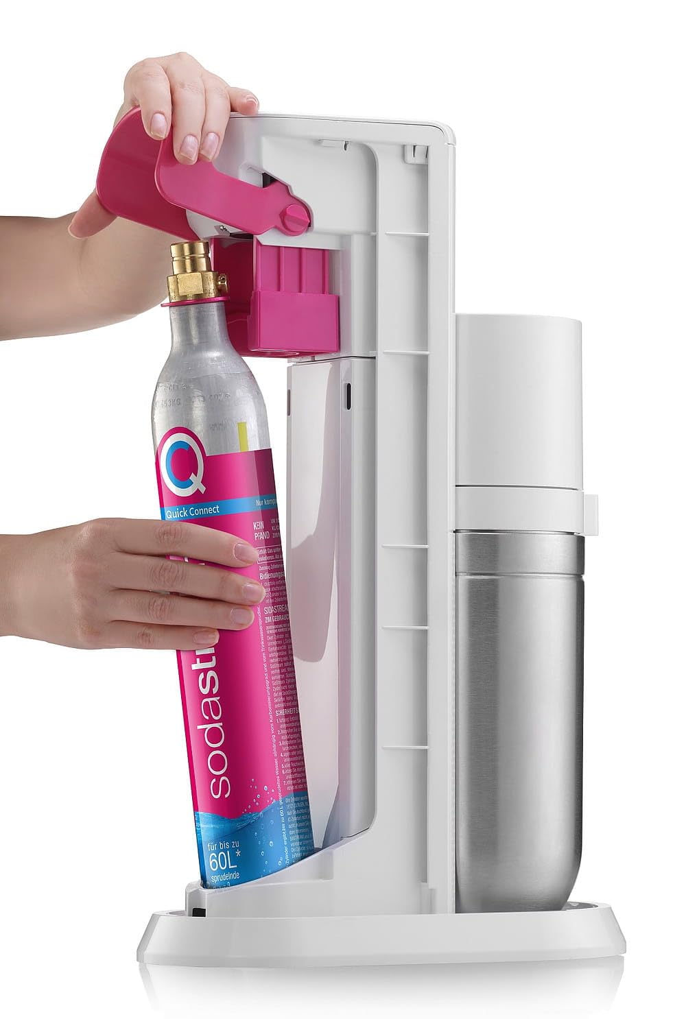 Sodastream - CO2 60L quick connect gas refill cylinder for carbonating machine Quick Connect Cylinder