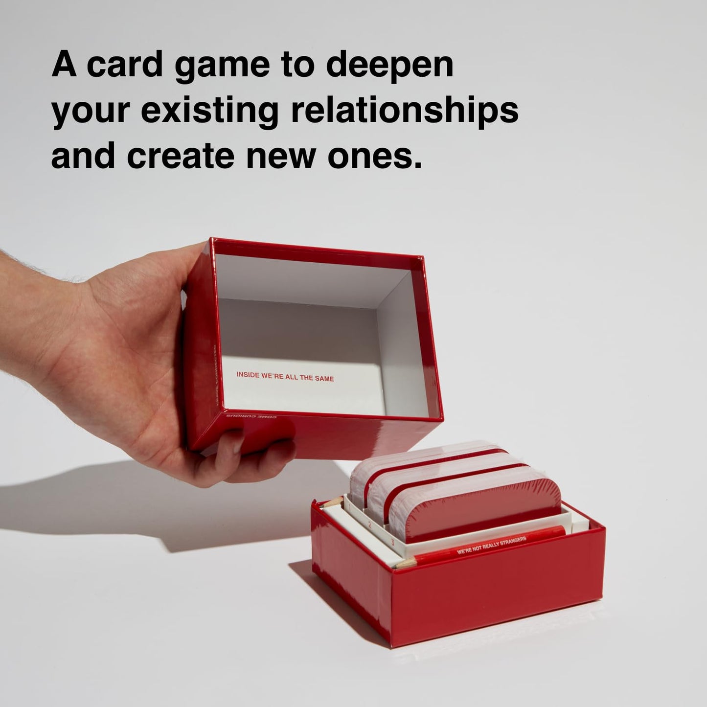 We're Not Really Strangers Card Game - an Interactive Adult Card Game and Icebreaker