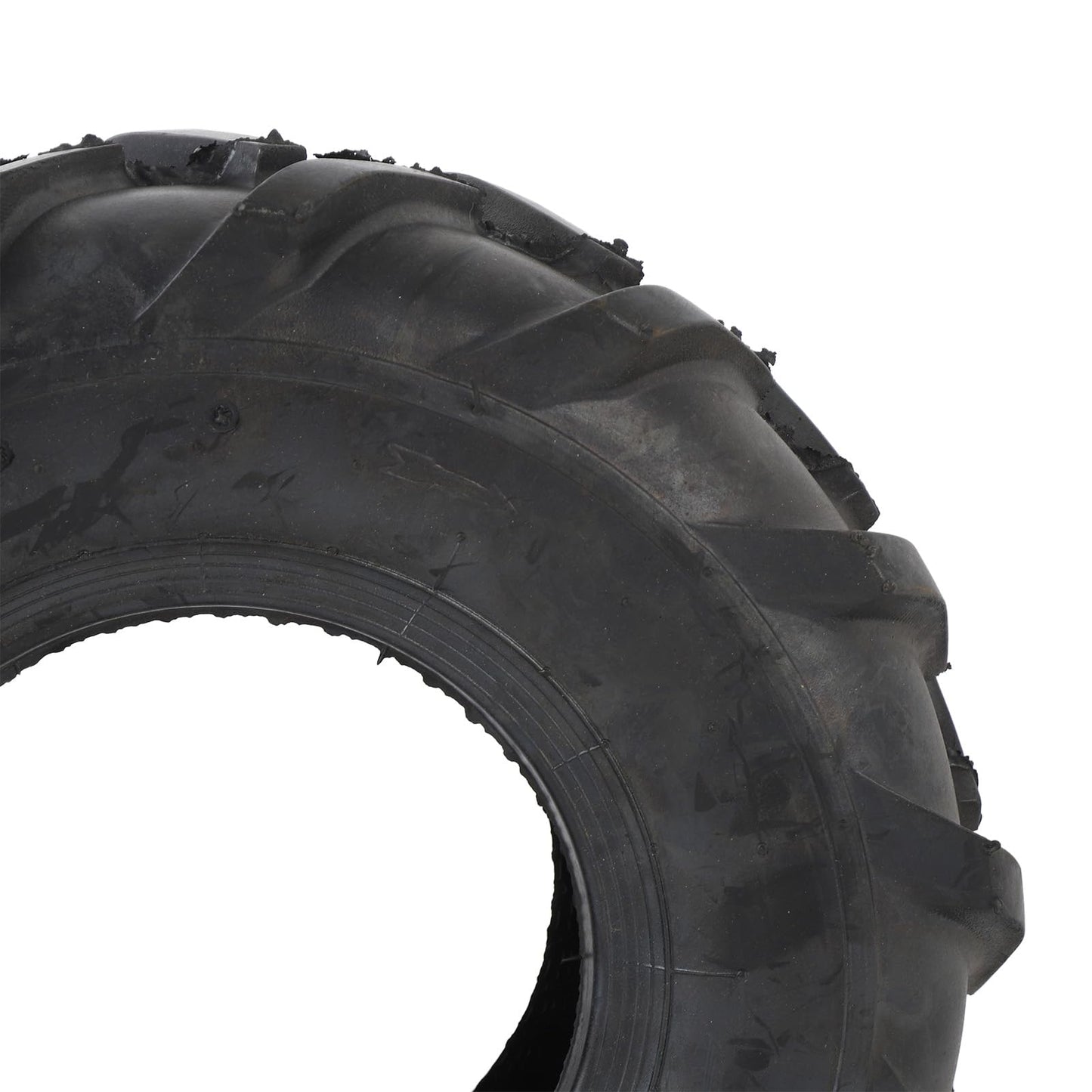 13x5.00-6 Tire, Tubeless Tiller Tractor Tire, Agricultural Tractor Lug Tread Tubeless, Replacement Riding Mower Front Wheel Assembly, 1 Pack