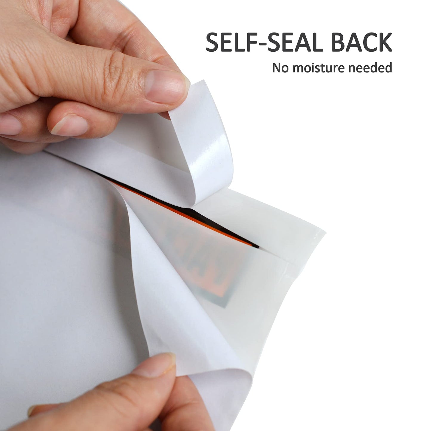 1000 PCS 7.5"x 5.5" Clear Self-Adhesive Packing List Envelopes - Plastic Shipping/Mailing Pouch Bags for Invoice Label