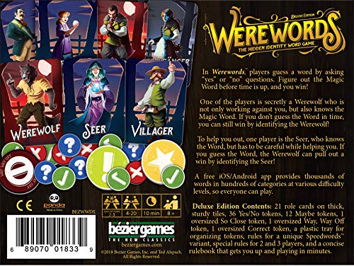 Bezier Games Werewords Deluxe