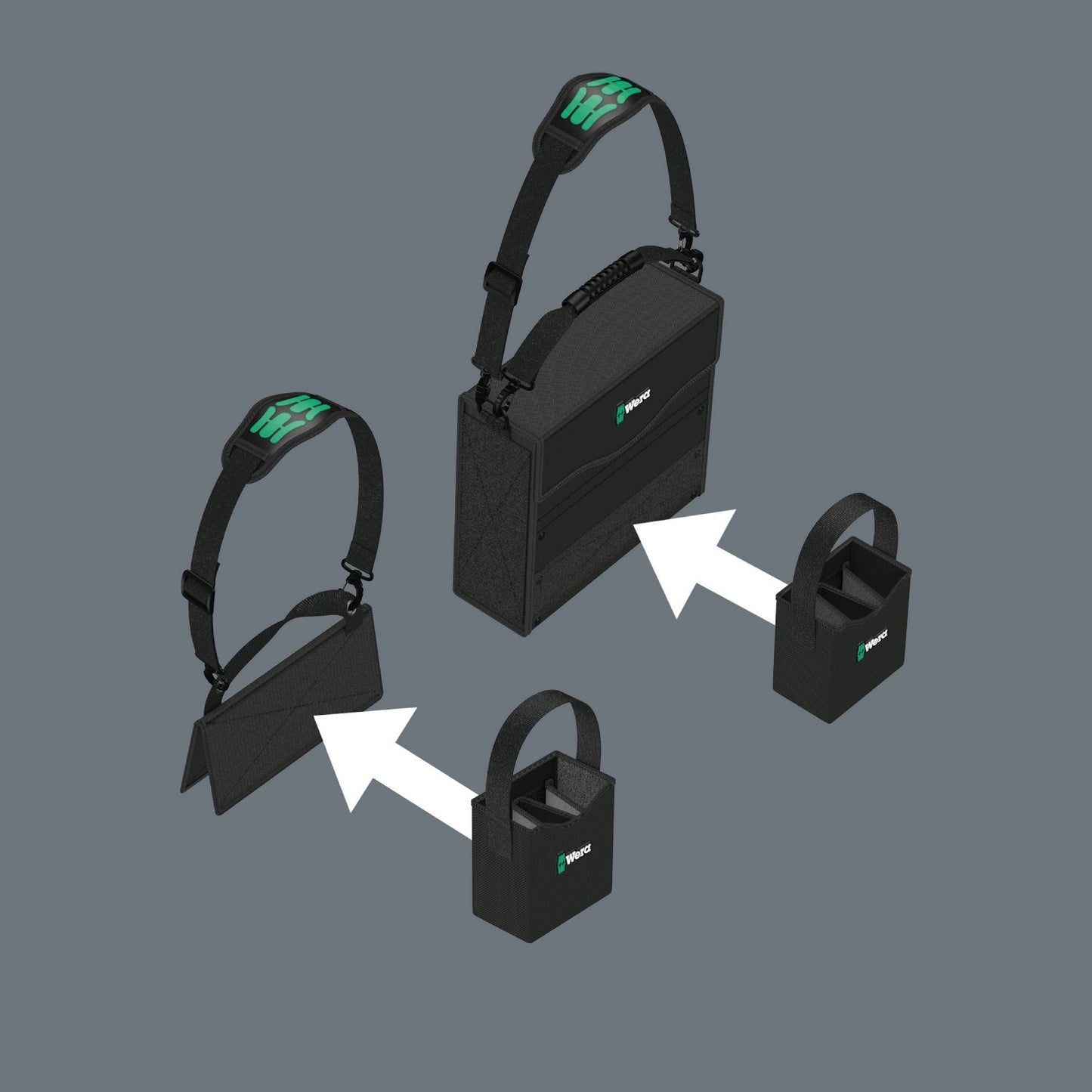 WERA 2go 4 Tool Quiver