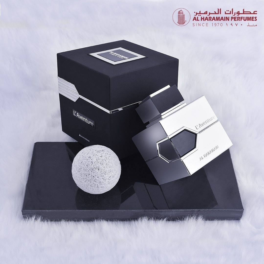 Al Haramain L'Aventure - Cologne for Men - Long Lasting Perfume for Men - Arabian Perfume - Men's Cologne - Amber Perfume with Bergamot - 200 ml