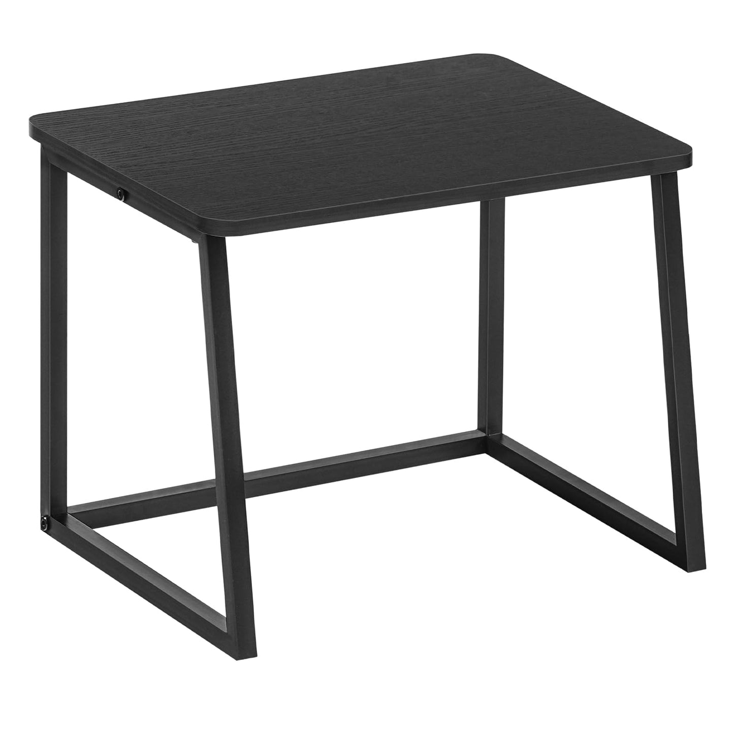 HOOBRO Printer Stand with Storage for Desk, 2-Tier Desktop Printer Shelf, Desk Organizer for Office, Kitchen, Living Room, Black BB16PS01