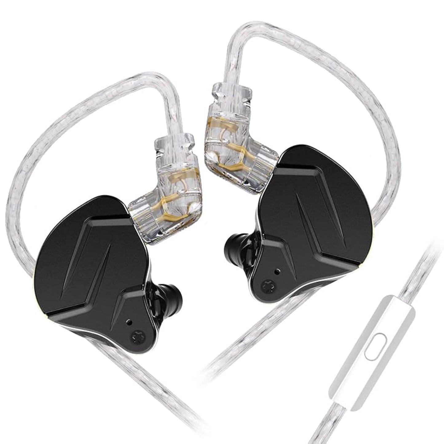 KZ ZSN Pro X Wired Ear Buds in Ear Monitor Earphones Hybrid Dynamic Driver Balanced Armature Earbuds Headphones Dual Driver 1DD 1BA Deep Bass Stereo Sound Ergonomic