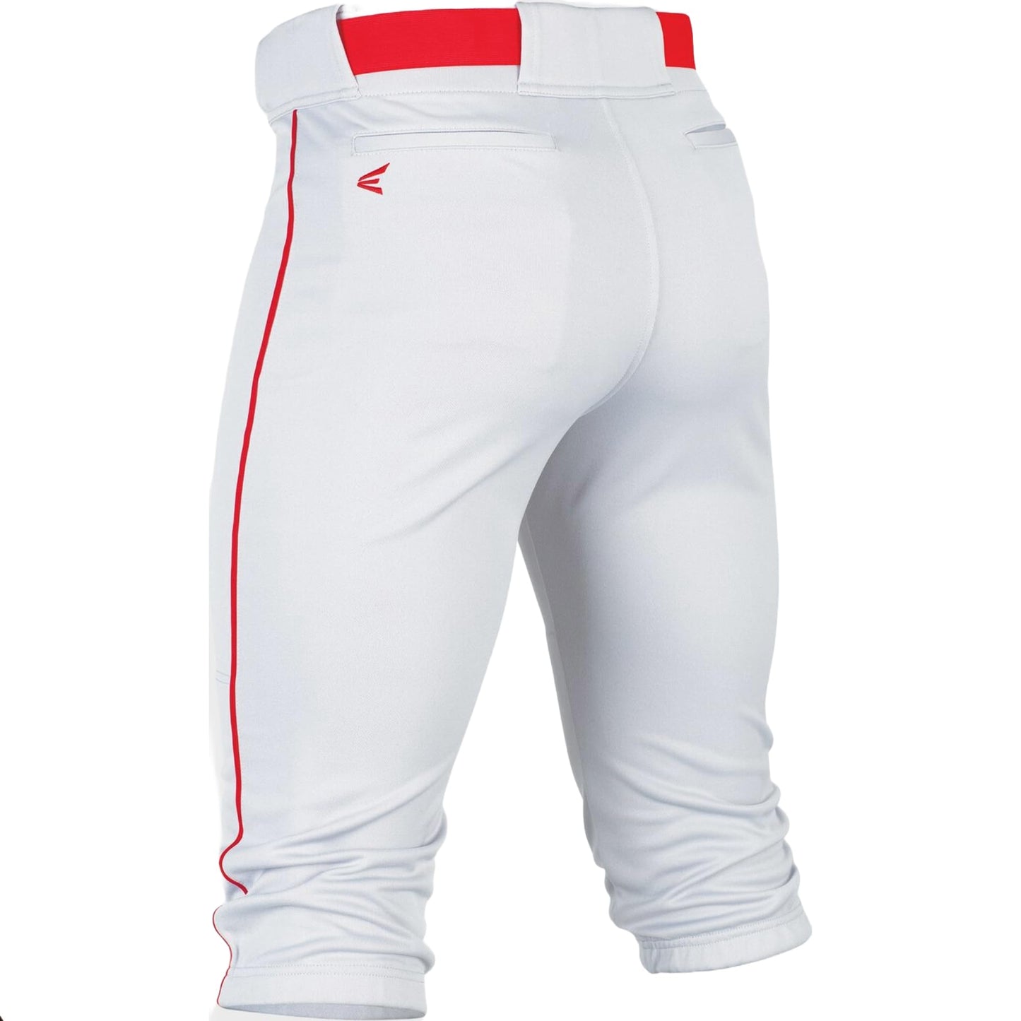 Easton Rival+ Knicker Pant Adult Piped White/RED M