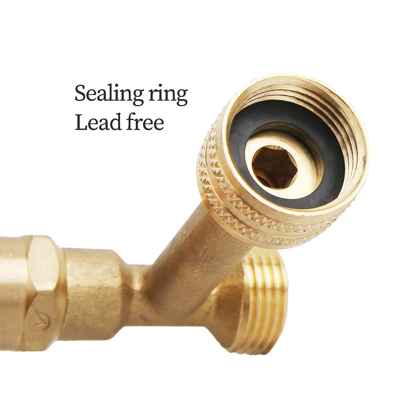 Watflow Water Hammer Arrestor 3/4" GHT Thread, Air Hammer Arrestor, for Washing Machine and Toilet, 2 Pcs