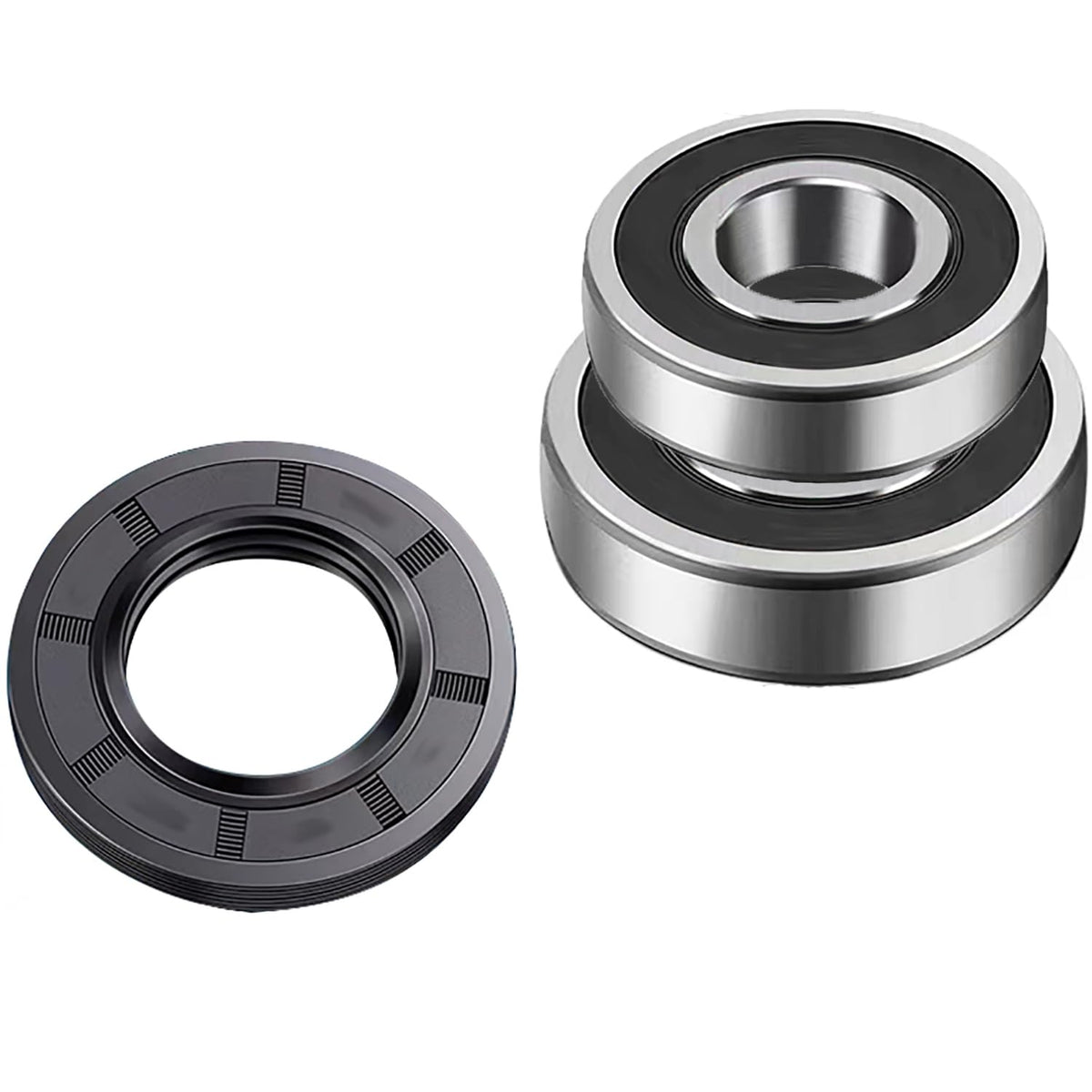 DC62-00156A,6601-002632,6601-002516, 6601-003008,6601-003009 Washer Tub Bearings and Seal Kit Fit for Samsung DC97-16509A, DC97-16509B,DC97-14604D, DC97-14604A,DC97-16151A, DC97-16151B