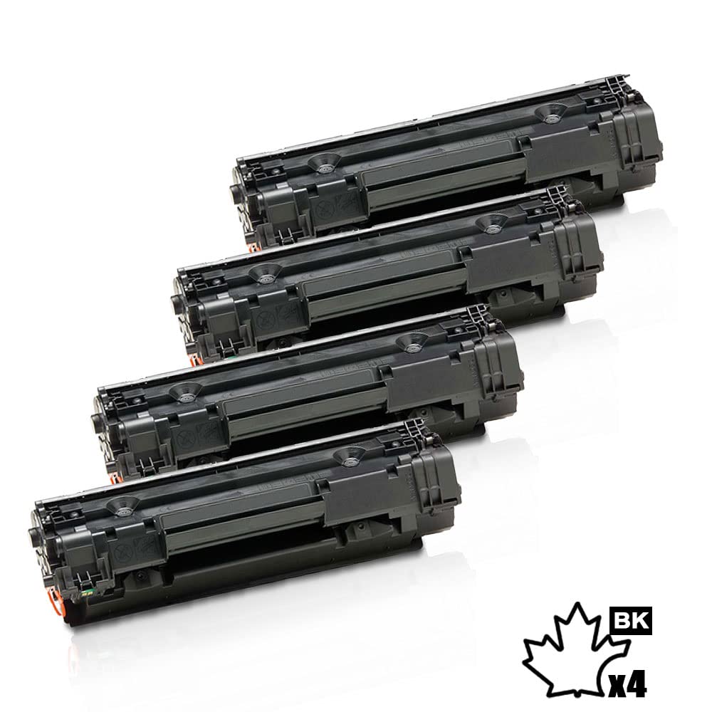 4 Inkfirst Compatible Toner Cartridges Replacement for HP CE285A 85A LaserJet Pro M1130 M1132 M1134 M1136 M1137 M1138 M1139 M1212f M1212nf M1213nf M1214nfh M1216nfh M1217nfw M1219nf P1102 P1109w