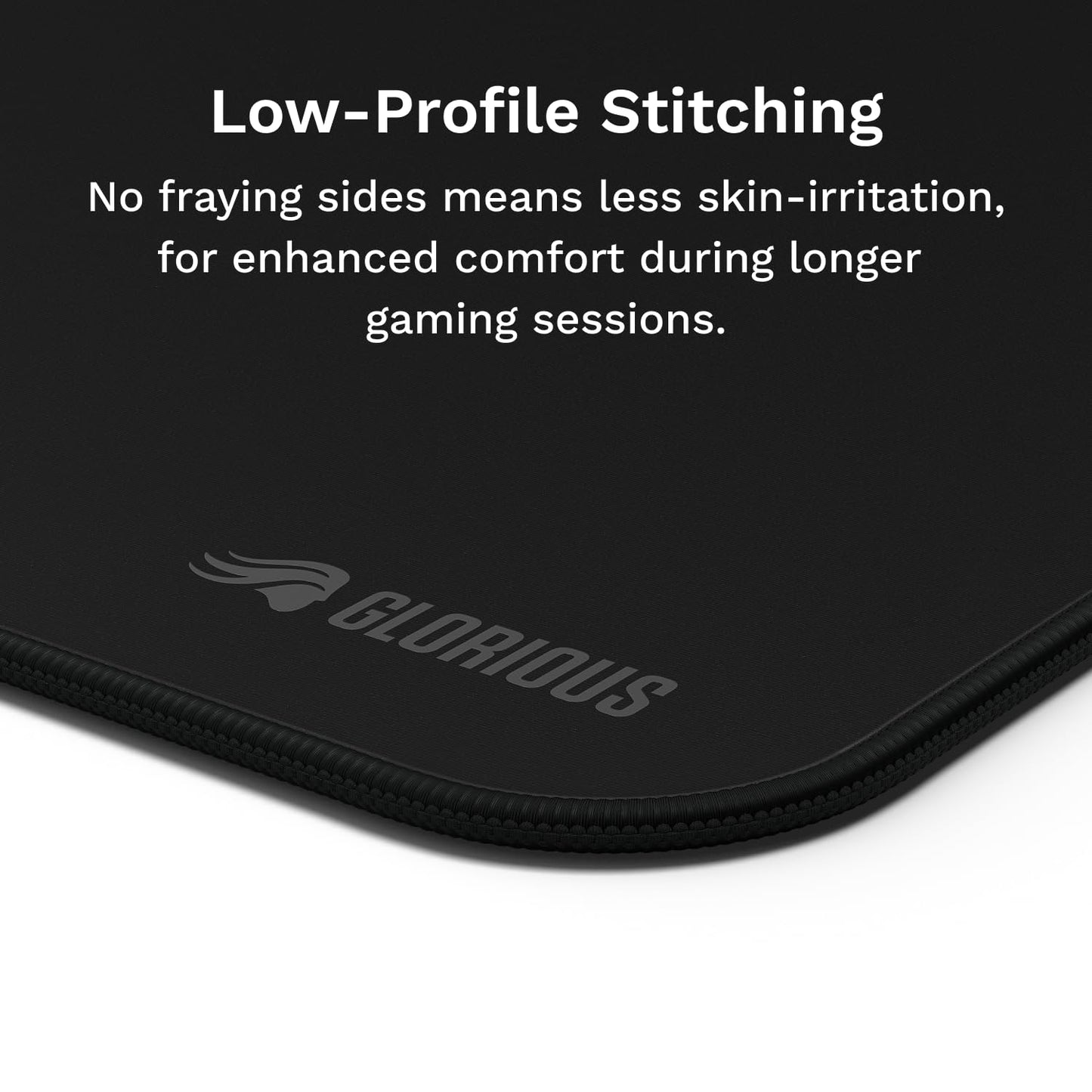 Glorious Gaming Mouse Pad GMP 2-3XL - Spill-Proof Mouse Pad, Optimised for Gaming Sensors, Balanced Surface for Speed & Control, Anti-fray Edges - 48" x 24" x 0.12" - Triple Extra Large Desk Mat