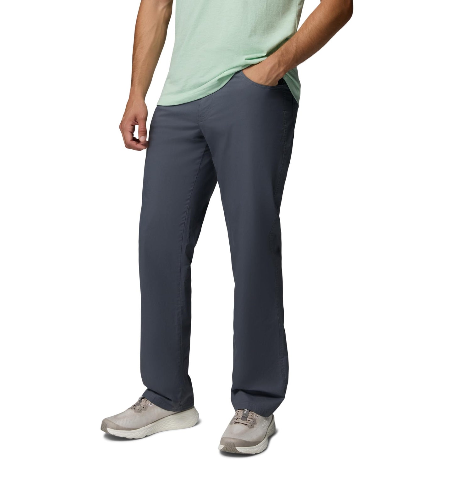 Columbia Mens Rapid Rivers Hiking Pant, Graphite, 36 x 30