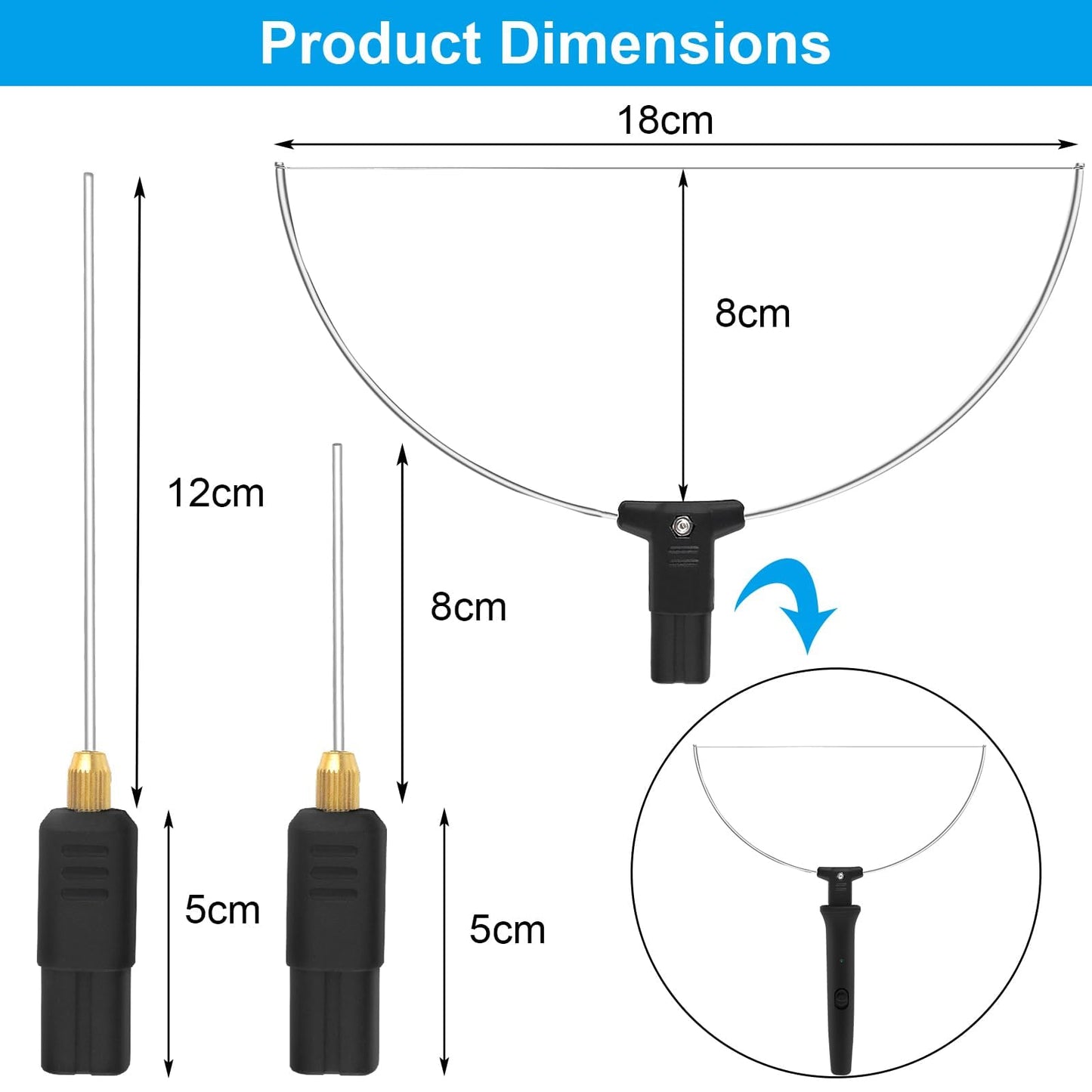 8 in 1 Foam Cutter Heated Wire Foam Cutter,100-240V /18W Styrofoam Cutting Pen,Foam Cutting Tool for Polyethylene EVA Foam Carving Crafts