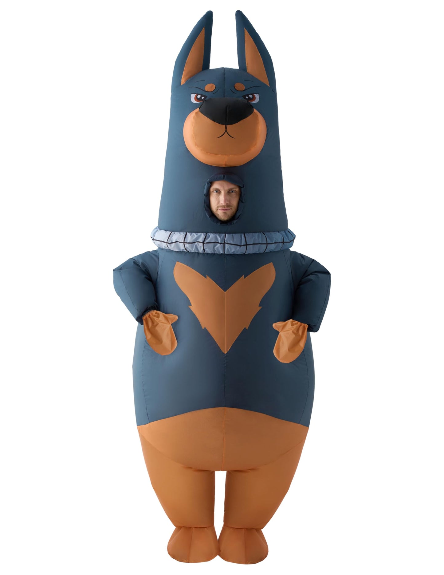 Spooktacular Creations Halloween Inflatable Costume, Full Body Dog Blow Up Outfit, Inflatable Suit for Themed Cosplay Parties