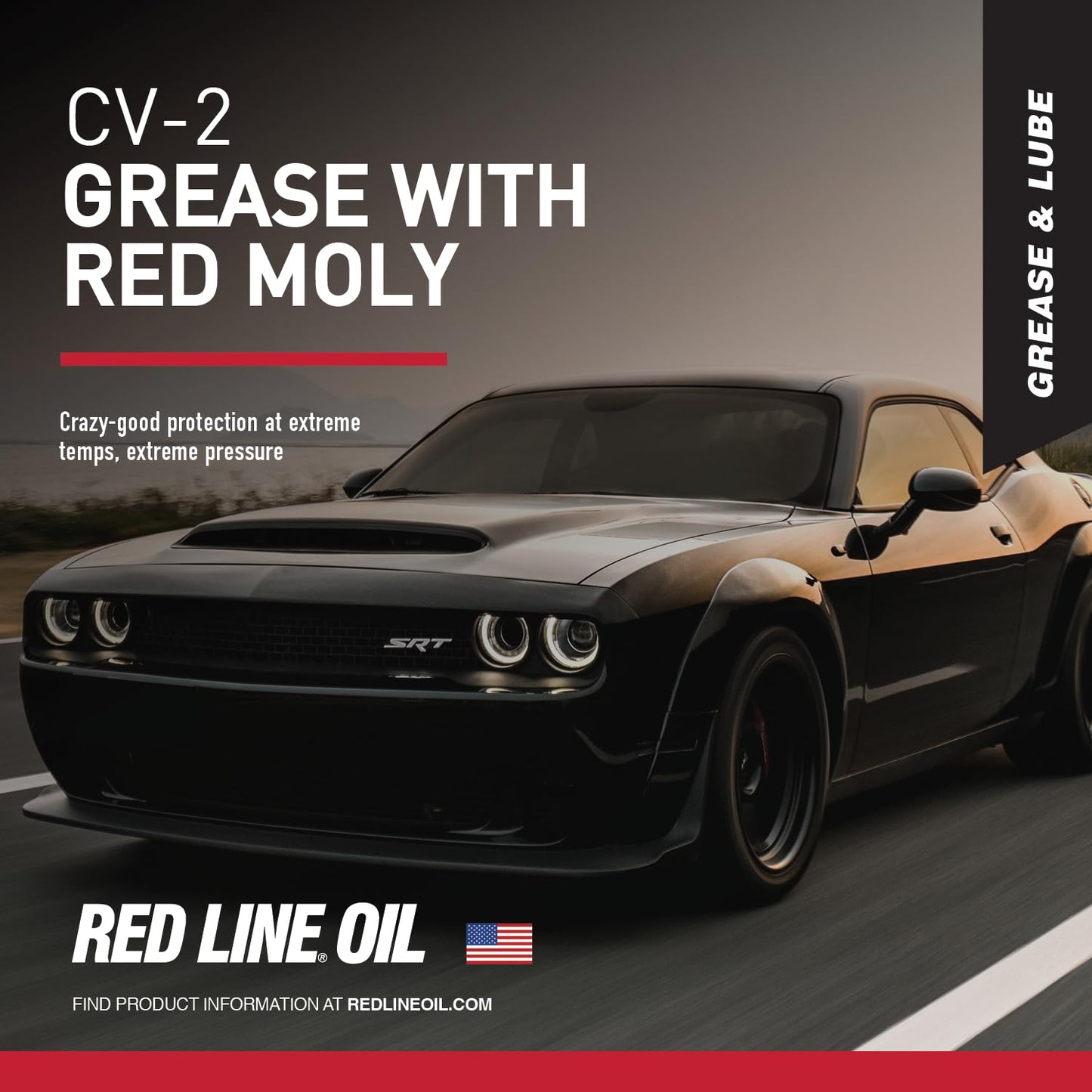 Red Line 80401 CV-2 Synthetic Grease - 14 oz. Jar