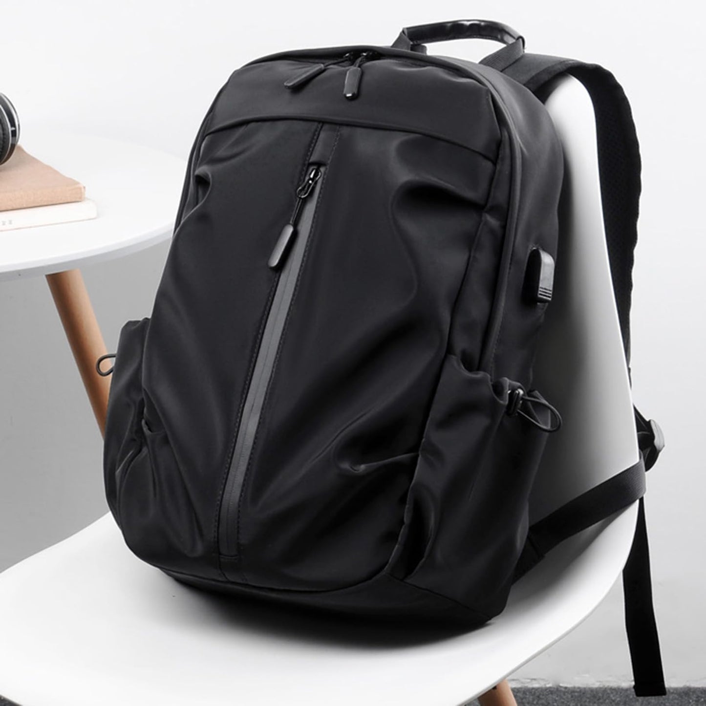 Business Backpacks Travel Laptop Backpack Black Work Bag for Men