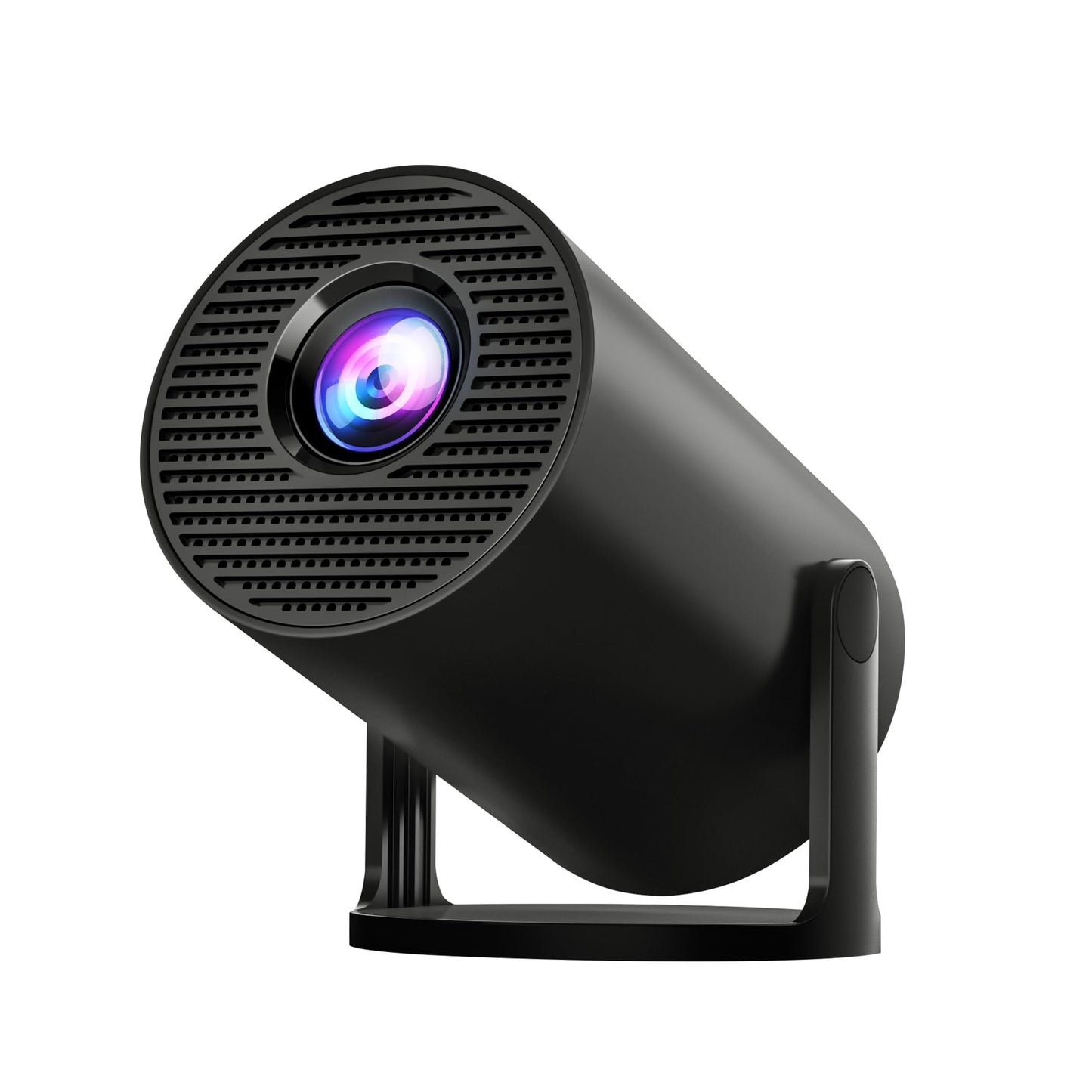 [Built-in Apps & 2026 Upgraded] WEMI Mini Portable Projector Mini Projecteur Portatif with WiFi 6 and Bluetooth 5.4 for Bedroom Smart Movie for iPhone Cell Phone Android OptiBarrel 500