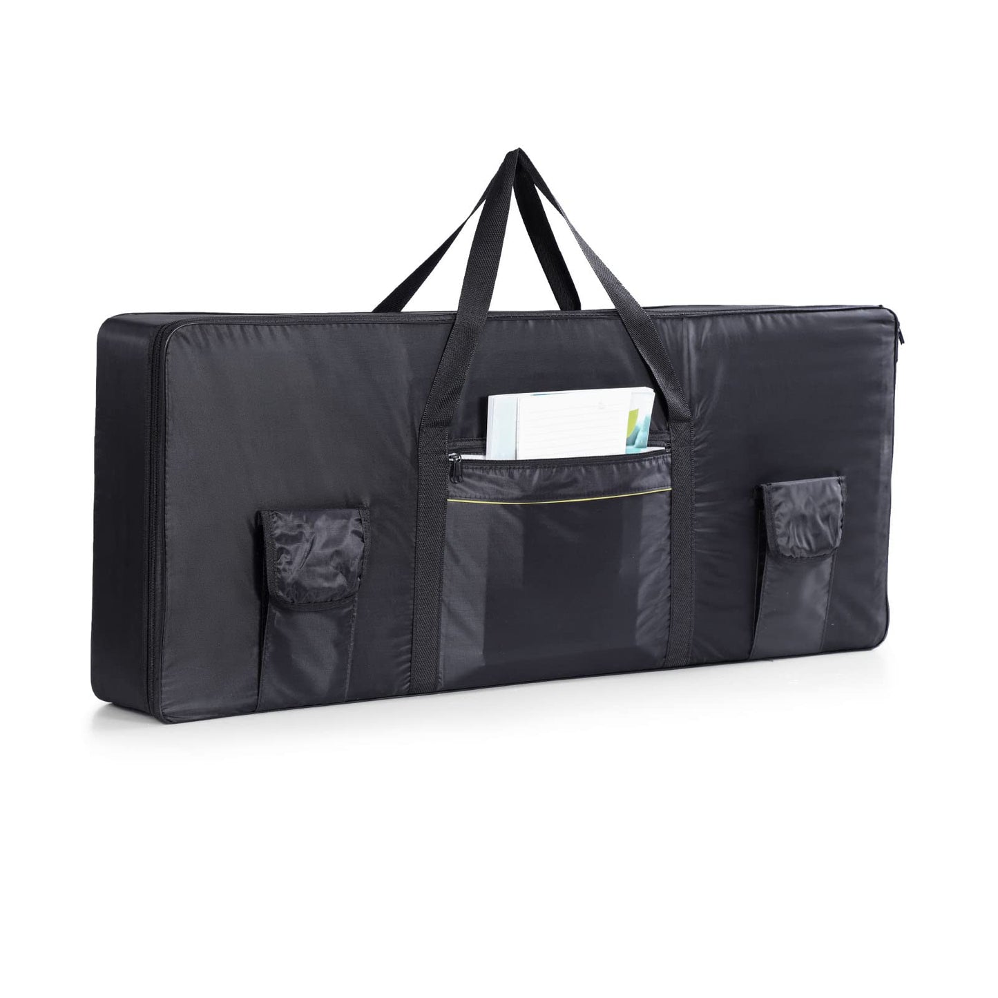 61 Key Keyboard Case, Keyboard Bag 38.5"x16"x5.9" Portable Water Repellency Keyboard Carrying Case with 3 Pockets (61 Key keybord Cover)