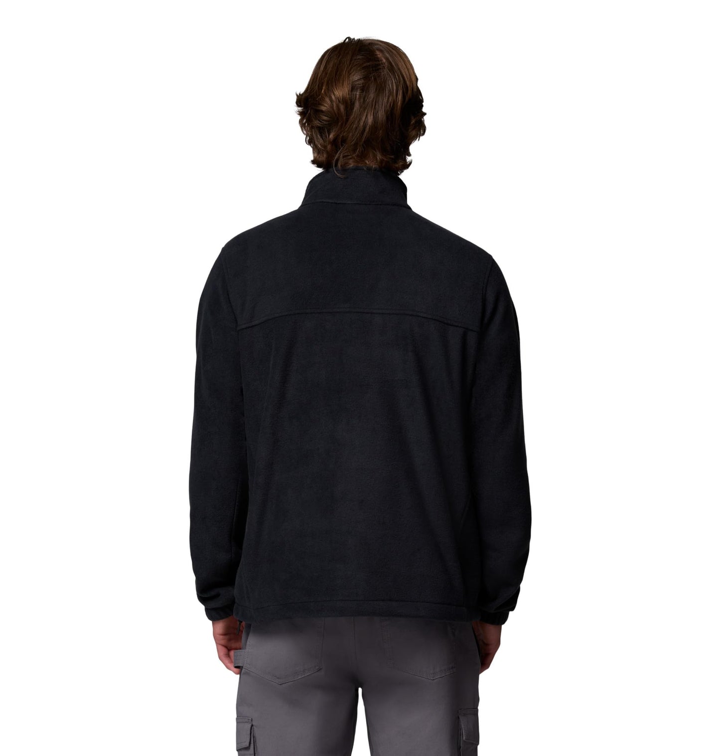 Columbia Mens Steens Mountain Half Zip Fleece Jacket, Black, Medium