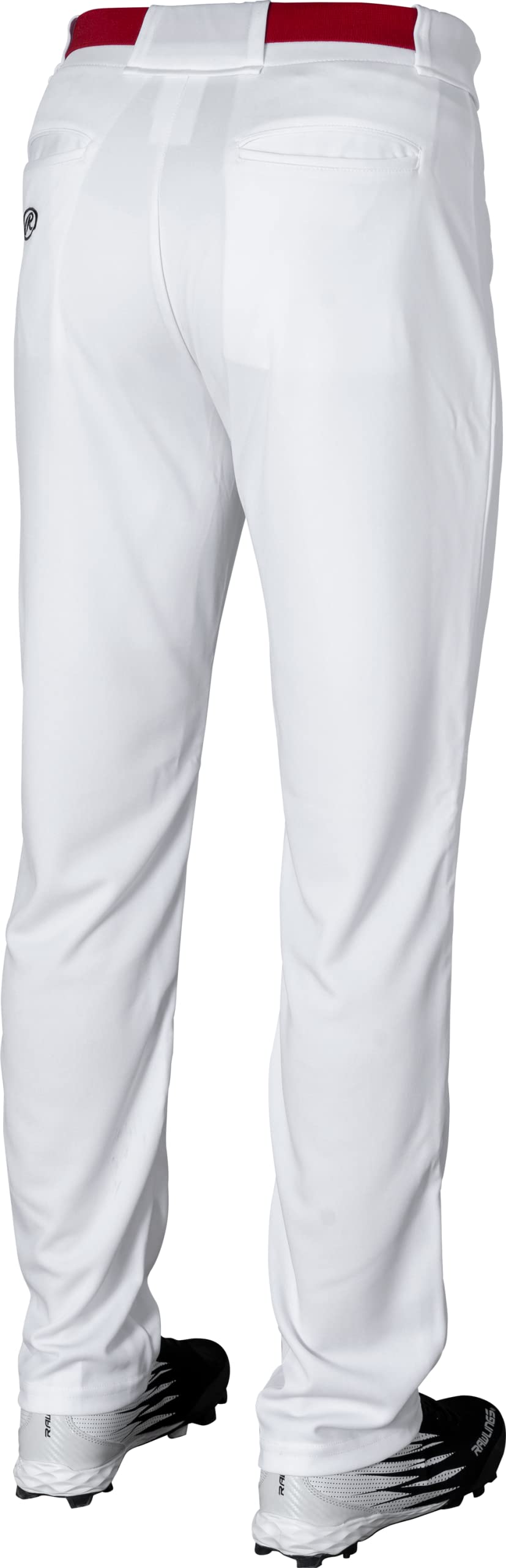 Rawlings Men's Semi-Relaxed Pants, Medium, White