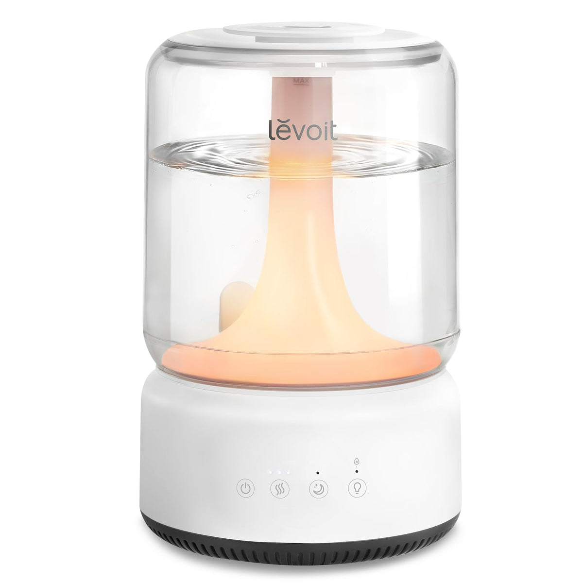 Levoit Humidifiers for Bedroom, 4.2L Top Fill Cool Mist Humidifier for Large Room, 42H Runtime, Dishwasher Safe Design Easy to Clean, 21dB Quiet for Baby, Plants, Night Light, Essential Oil Diffuser