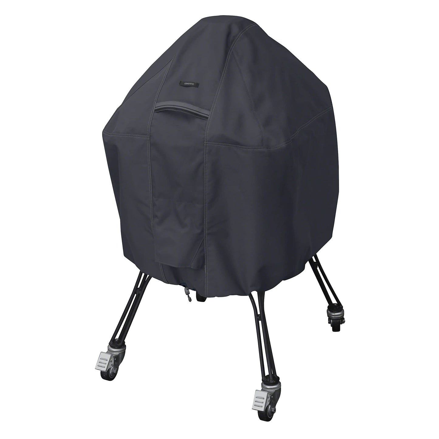 Classic Accessories 55-395-040401-EC Ravenna Cover for Kamado Ceramic Grills, Large, Black
