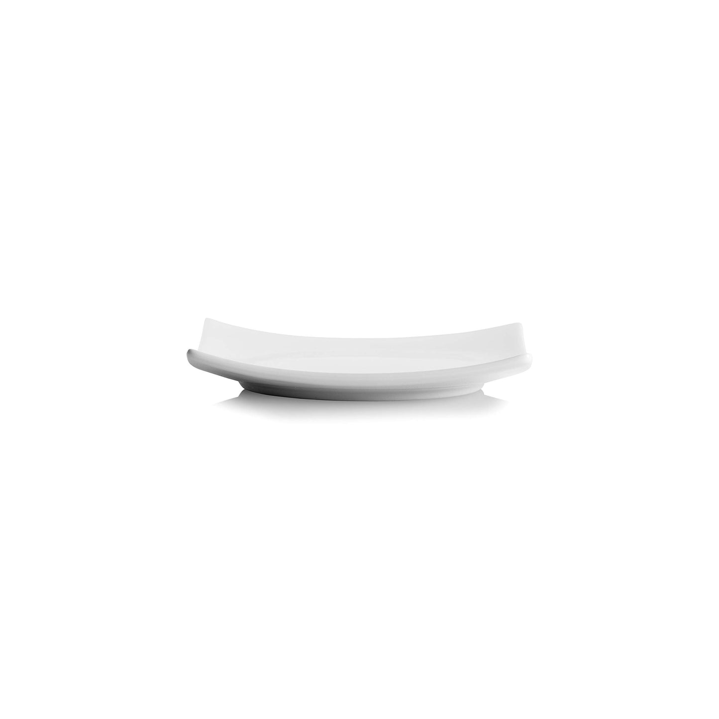 Simply Coupe Square Dish 6'' Appetizer Plate, Set of 6