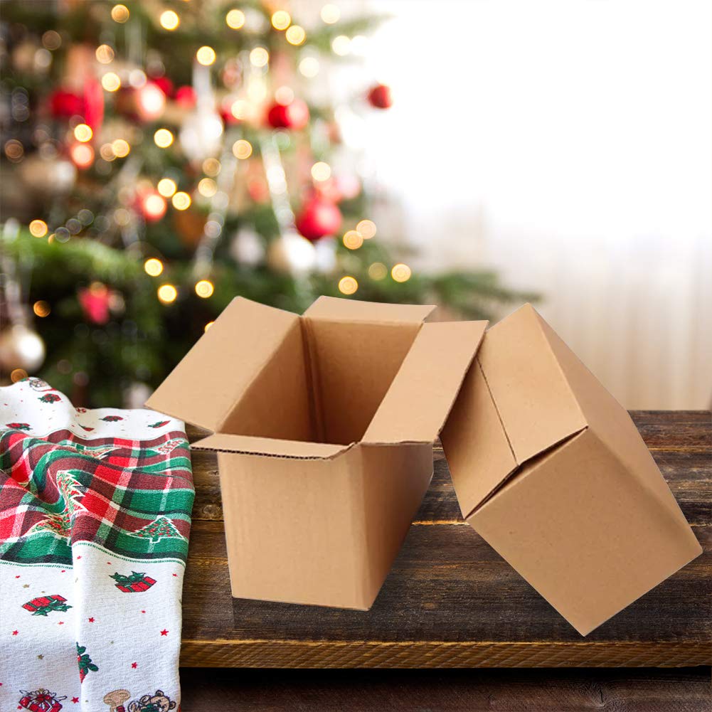 Shipping Corrugated Boxes Mailers 11X6X6inch,Moving Cardboard Boxes Pack of 25