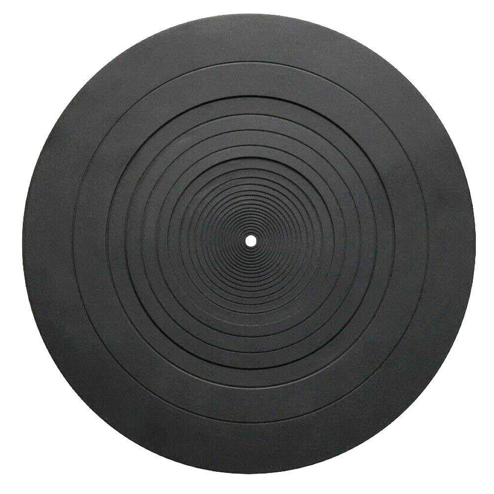 Rubber Silicone Turntable Platter Mat 12 Inch LP Slipmat Universal Compatible for Audio Technica AT-LP120BK AT-LP-1200 (12 Inch Diameter)